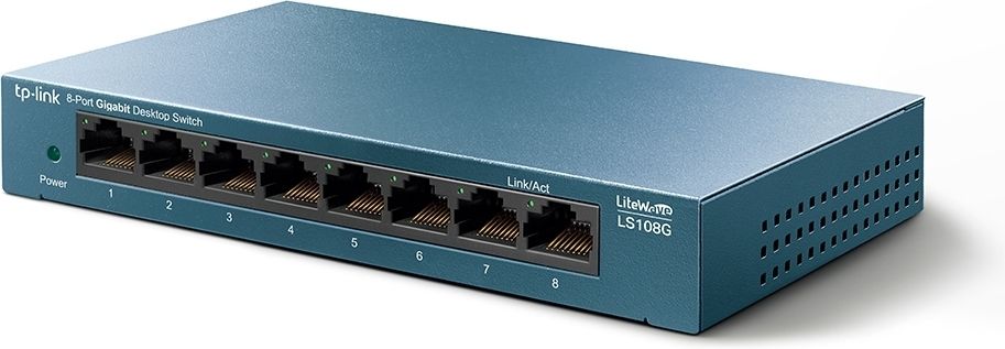 TP-Link LiteWave LS108G - switch - 8 ports - unmanaged
